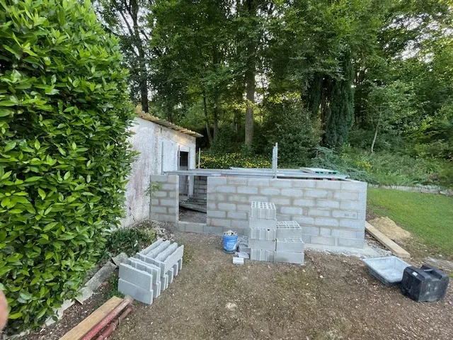 maçonnerie dépendance