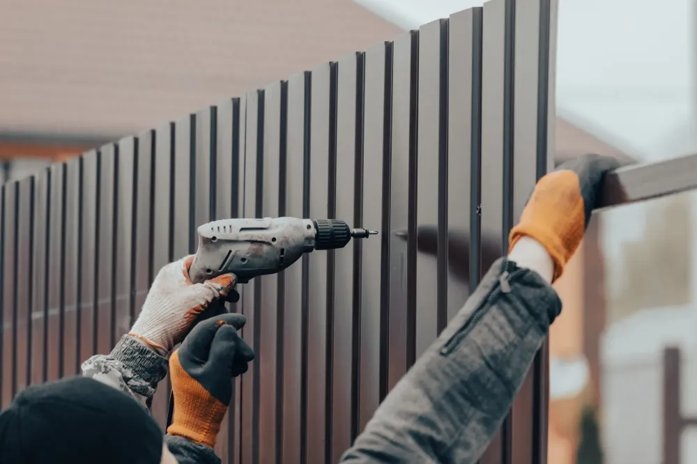 installation de clôture